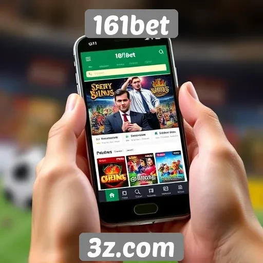 Experiência mobile no 161bet é otimizada para dispositivos