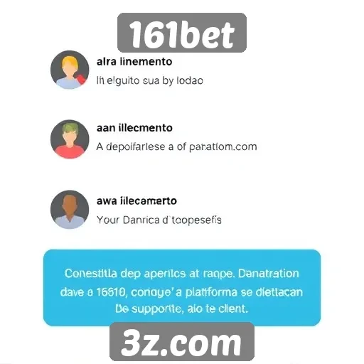 Depoimentos de usuários sobre o atendimento no 161bet